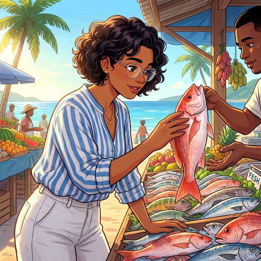 peixes e frutos do mar