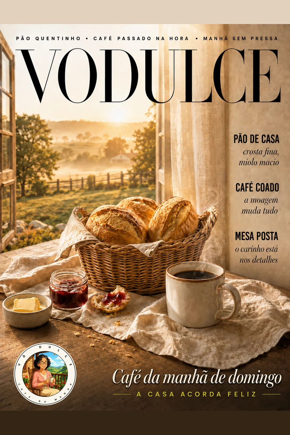 Capa do livro Café da Manhã